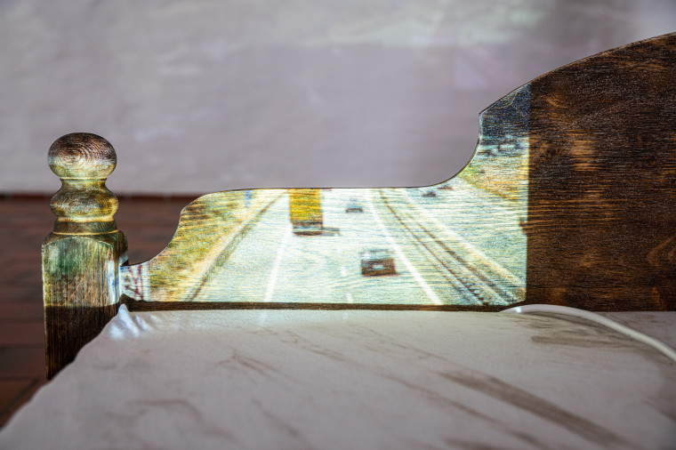 Ausstellungsansicht "She Will no Longer Be Embedded" von Veronika Haller und Simone Körner (2022). © Fotostudio Sienz