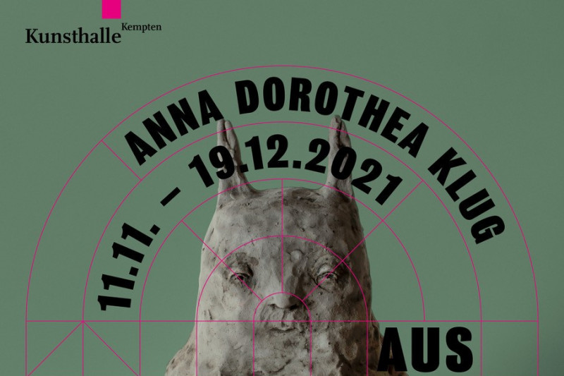 Ausstellungsplakat Anna Dorothea Klug